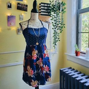 ROXY Floral Halter Dress